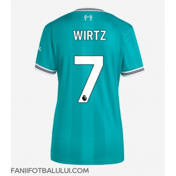 Liverpool Florian Wirtz #7 Tricou Fotbal Replică 2025-26 Femei Treilea